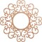 Ekena Millwork Reims Wood Fretwork Pierced Ceiling Medallion, Cherry, 34"OD x 13"ID x 1/4"T CMWP34X34X0250RECH - alternate 1